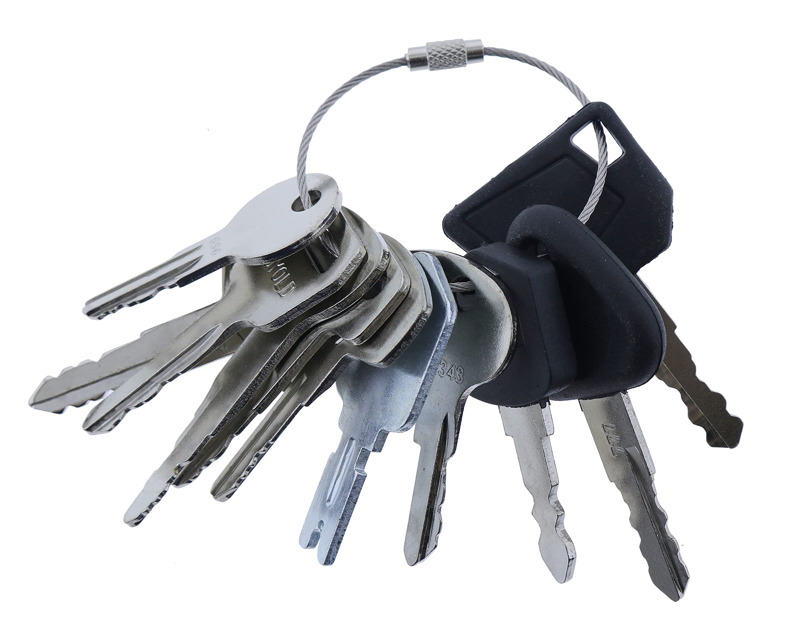 Amazon.com: Solarhome 12 Forklift Key Set Forklift Keys Master Set
